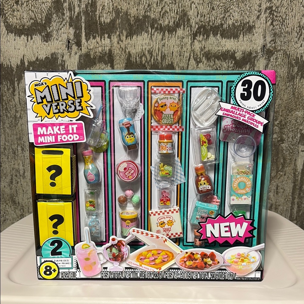 Miniverse Mini Food Set - Colorful Toy Collection
